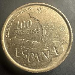 İspanya 100 Peseta 1993. Camino De Europa. Camino De Santiago.