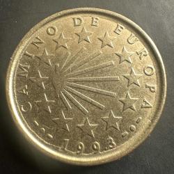 İspanya 100 Peseta 1993. Camino De Europa. Camino De Santiago.