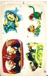 The Muppet Show Karakterlerini İçeren Sticker