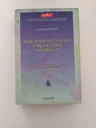Harezm, Kıpçak ve Çağatay Türkçesi Üzerine Araştırmalar