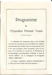 Programme Du Voyage Karadeniz Gemisi Seyyar Sergi Talimatnamesi ve Programı Namık İsmail Çizim Kapaklı 1926