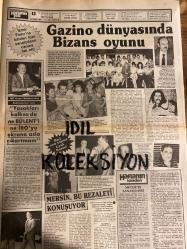 HAFTANIN SESİ GAZETESİ - DOĞUM GÜNÜ HEDİYESİ (TURKİSH - NEWSPAPER) - 25 EYLÜL 1987 - SAYI : 39 - TAM TAKIM 12 SAYFADIR -Lokman Kondakçı-Melina Mercouri-Hülya Koçyiğit-Kadir İnanır-Niyazi Daymaz-Bülent Ersoy-Ahu Tuğba-Hülya Avşar-Cüneyt Canver-Küçük Emrah-Dursun Karadağ-Ajda Pekkan-Ali Bars-Miray Göksu-Namık Kemal Şentürk-Mesut Yılmaz-Berna Yılmaz-Haluk Çetiner-Brigitte Aksoy-Nükhet Duru-Havva Kopan-Daniel Passarella-Metin Sarp-İlhan Eser-Tarık Akan-Murat Özal-Korkut Özal-Doğan Canku-Selami Şahin-Bülent Ersoy-İpek Erdem-Uğur Onur Irhan-Kenan Kalav-Nazan Saatçi-Tunca Toskay-İbrahim Tatlıses-Cenk Koray-Mehmet Miras-Cem Karaca-Serap Mutlu-Vijdan Arıkan-Kamil Gök-Nejat Alp-Sami Başaran-Merih Akan-Ferhan Şensoy-Ahmet Özhan-Semra Bulut-Fevzi Kızıltaşoğlu-Mustafa Budan
