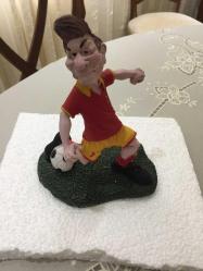 SARI KIRMIZI FUTBOLCU BİBLO