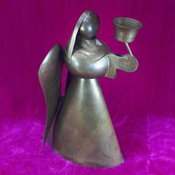 RETRO AVRUPA EL YAPIMI MELEK FORMLU PİRİNÇ ŞAMDAN