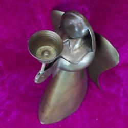 RETRO AVRUPA EL YAPIMI MELEK FORMLU PİRİNÇ ŞAMDAN