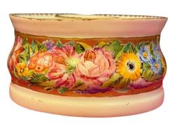 Fransız Limoges Porselen Hokka 10,5 cm çapında 5,5 cm yüksekliğinde