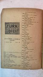TÜRK DİLİ, AYLIK DİL VE YAZIN DERGİSİ - 1 AĞUSTOS 1962 SAYI:131  AÇIK OTURUM: DİLDE ÖZLEŞMENİN SINIRI NE OLMALIDIR? - ŞÜKÜFE NİHAL: AHMET HAŞİM’İ HATIRLARKEN ŞİİR - HALİT FAHRİ OZANSOY: SONSUZ GECELERİN ÖTESİNDE ŞİİR - FAZIL HÜSNÜ DAĞLARCA: YERYÜZÜ ÇİZGİLERİ BİRLEŞİMİNDE AÇILAR ŞİİR - M. FAHRETTİN KIRZIOĞLU: HALK EDEBİYATI DEYİMLERİMİZ - SELAHATTİN BATU: İSTANBUL YOLU - NERMİ UYGUR: GÜÇLÜ - WALLACE STEVENS: ŞİİRLER - GEORG PICHT: İNSANIN EĞİTİMİ - AHMET ALTÜMSEK: LEYLEK ŞİİR - AFET MUHTEREMOĞLU: ALİ KENAN BEY HİKÂYE - KERİM AYDIN ERDEM: KIRLANGIÇ ORMANI ŞİİR - İHSAN AKAY: SANATLAR BİRBİRİNDEN AYRI MIDIR? - A. GÜNDÜZ GÜRGEN: KERVAN ŞİİR - TAHSİN SARAÇ: KARŞI ŞİİR - AKŞİT GÖKTÜRK: FAULKNER ÖLDÜ - NİJAT ÖZÖN: SİNEMA YAYINLARI SİNEMA - TURHAN DOYRAN: PARİS MEKTUBU - YENİ YAYINLAR KİTAPLAR - MUZAFFER UYGUNER: UZUN ATLAR DENİZİ KİTAPLAR - CAHİT ÖZTELLİ: ALTIN KUMLAR GEZİ VE DOSTLUK ÜZERİNE DÜŞÜNCELER KİTAPLAR - CEVKUD: GAZETELER DERGİLER - FİKRET KOLVERDİ - ALİ AVNİ ÖNEŞ: AMERİKAN - 64 SAYFA