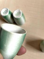 4 ADET SÜMERBANK LİKÖR BARDAĞI SHOT BARDAK HASARLI