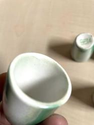 4 ADET SÜMERBANK LİKÖR BARDAĞI SHOT BARDAK HASARLI