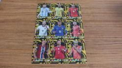 2026 Panini FIFA World Cup RARE / Golden Baller Takım 9 Kart