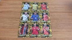 2026 Panini FIFA World Cup RARE / Golden Baller Takım 9 Kart