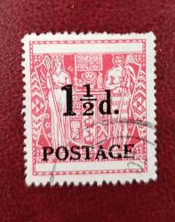 Yeni Zelanda 1950_ damgalı pul