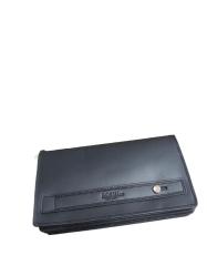 BOSHI GOU Siyah Deri Cüzdan