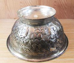 ViNTaGe GÜMÜŞ KAPLAMA DeKoRaTiF DERİN TABAK....