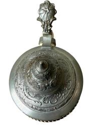 Zin Kapaklı Wohl bekomm's Alman Tankart Bira Bardağı