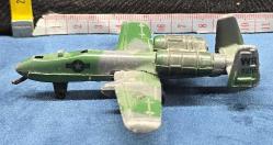 Matchbox Macau A-10 FAIRCHILD THUNDERBOLT Metal/Plastik Model Uçak, Kanopi Eksik Haliyle