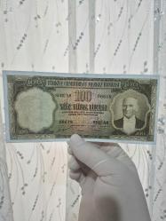 5 Emisyon  1Tertip 100 Türk Lirası ATATÜRK papyon,lu potre İlk Seri 100 TL