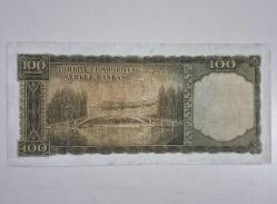 5 Emisyon  1Tertip 100 Türk Lirası ATATÜRK papyon,lu potre İlk Seri 100 TL