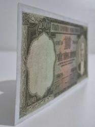 5 Emisyon  1Tertip 100 Türk Lirası ATATÜRK papyon,lu potre İlk Seri 100 TL