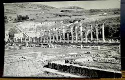 Bergama Siyah beyaz RPPC fotoğraf eski kartpostal