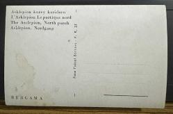 Bergama Siyah beyaz RPPC fotoğraf eski kartpostal