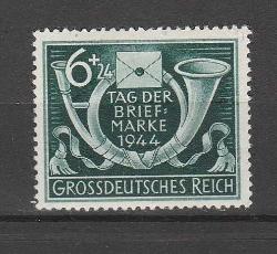 1944 Alman Reich Pul Günü Tam Seri MNH