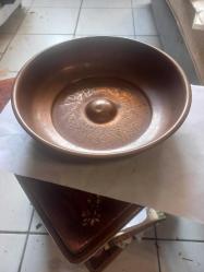 Antep işi el yapımı  vintage hamam tası