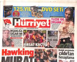 Hürriyet Gazetesi 2 Aralık 2013 - Paul Walker Geçirdiği Trafik Kazası Sonucu Öldü - Emlak Vergisinde Çıldırtan Hesaplama