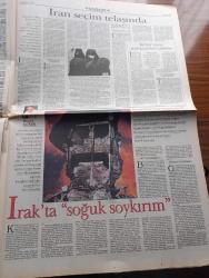 Pazar Postası Gazetesi - Turkish Newspaper - 10 Şubat 1996 - Sayı 112 - siyasette zor günler yazan Cengiz Kuşçuoğlu - Arkaik toplum ilkeleri ile modern toplum arayışı yazan Canan Barlas - biraz sosyoloji yazan Murat Belge - Adalet kimin işi yazan Mehmet Ali Kılıçbay - enflasyon tehdidi yazan Aydın Ayaydın - Refah Partisi ve iktidar sorunu yazan Taha Akyol - şiddet dalkavukluğu ya da terörizm haberciliği yazan Doğu Ergil - Avrupa'da Top 10 Albüm - İpana'dan süt dişlerine özel macun ve fırça - m- Cimri Brad Pitt - - Ali Bulaç ve BBP - Refah Partisinin iftarı - İtalya'da bizim gibi yazan Sami Kohen - İran'a kadın cumhurbaşkanı - Irak'ta soğuk soykırım yazan Dinçer Güner - Sefiller yazan Ahmet Mithat - şiirin basamaklarında bir genç adam Ayhan Bozkurt yazan Ahmet Ümit - Uluslararası 4. Boyut çevre belgeseli - CIA raporu ve halkın tüketim kalıbı - 1995 Venedik Film festivali altın Aslan ödülünü alan Cyclo vizyona giriyor -  Citibank Genel Müdürü Sherazam Mazari ile söyleşi fotoğraf