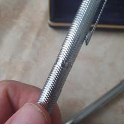 Vintage Rotring Paslanmaz Çelikten Üretilmiş Tükenmez ve Dolma Kalem Seti