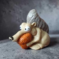 vintage Buz Devri Scrat orijinal çek bırak figür oyuncak & 5 cm