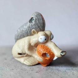 vintage Buz Devri Scrat orijinal çek bırak figür oyuncak & 5 cm