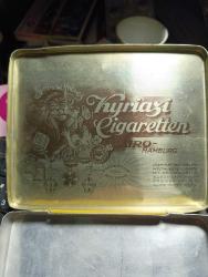 K82------KYRIAZI FRERES FINAS TENEKE MISIR SİGARA KUTUSU
