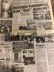 HAFTANIN SESİ GAZETESİ - DOĞUM GÜNÜ HEDİYESİ (TURKİSH - NEWSPAPER) - 6 KASIM 1987 - SAYI : 45 - TAM TAKIM 12 SAYFADIR -Sonny Preston-Yıldız Arhan-Ahu Tuğba-Cenk Koray-Ömer Gündüz-Sami Başaran-Katrin-Atilla Özdemiroğlu-Ümit Tunçağ-Arzu Ece-Rezzan Yücel-George Martin-Dursun Karadağ-Yılmaz Güney-Nehabat Cehre-Can Ünal-Ağah Özgüç-Güngör Bayrak-Süreyya-Houari Berichi-Erkan Özerman-Pierre Loti-Emel Sayın-Suat Hanım-David Younnes-Nurcihan-Cicciolina-Meral Zeren-Kenan Ors-Nil Ünsal-Esen Işık-Kadir Savun-Abdullah Yüce-Selami Şahin-Rock Hudson-Tarık Akan-Turgut Özal-Zeki Alasya-Metin Akpınar-Vehbi Koç-Gökhan-Sinan-Havva Kopan-Ece Berkant-Mehtap Arı-Zafer-Zalad-Ahmet-Uğur Bayar-Oya Aydoğan-İrfan Atasoy-Murat Özgü-Serap Mutlu Akbulut-Nijat Alp-Alihan Alp-Michael Jackson-Whitney Houston-Madonna-Barış Manço-Neşet Ertaş-Zeki Müren-Orhan Gencebay-Semiramis Pekkan-Ahmet Kaya-İbrahim Tatlıses-Selami Şahin-Ahmet Sezgin-Ferdi Tayfur-Emrah-Belinda