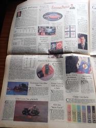 Pazar Postası Gazetesi - Turkish Newspaper - 12 Ağustos 1995 - Sayı 86 - Doğu Ergil'in TOBB için hazırladığı rapor tartışma konusu oldu - Doğu Ergil tüm eleştirileri yanıtladı - gümrük birliğine girerken müdür beyler dönemi bitti yazan Canan Barlas - güvensizlik yazan Murat Belge - Le Monde liberaller bunu çoktandır söylüyordu yazan Ömer Servet - 68 kuşağı bir tecrübedir yazan Taha Akyol - Pamukbank'ın yeni kaptanı Orhan Emirdağ - dikkat Toyota Rav4 geldi - Tansu Çiller'den İlyas Aktaş'a telefon - İspanya ve BASK modeli - PKK ETA'ya benzemez - insanlık dramı göç yazan Sami Kohen - balkanlarda bir mozaik mahvoldu yazan Dinçer Güner - genç yönetmen Kutluğ Ataman hapsedilmiş bir kitle gençlik röportaj Burçak Evren - Eugenio Barba İstanbul'da - uluslararası Leyla Gencer şan yarışması fotoğraf - ANAP İstanbul milletvekili Güneş Taner liderlik için imaj yetmez yazan Zeynep Çetinkaya