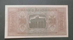 Almanya 1938-1945 Nazi Dömemi 20 ReichsMark (Soğuk Kabartma Damgalı)