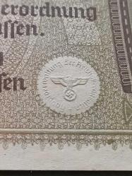 Almanya 1938-1945 Nazi Dömemi 20 ReichsMark (Soğuk Kabartma Damgalı)