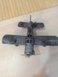 MNK metal uçak-teyyare. Sıfır ürün. 22*26 cm.