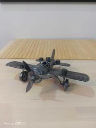 MNK metal uçak-teyyare. Sıfır ürün. 22*26 cm.