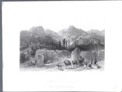 Philadelphia / Alaşehir Gravürü, Ed. T. Allom W. Floyd (27 X 20 cm)