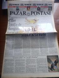 Pazar Postası Gazetesi - Turkish Newspaper - 26 Kasım 1994 - Sayı 49 - Tansu Çiller 1995'e de damgasını vuracak yazan Cengiz Kuşçuoğlu - sosyal liberalizm liberal modernizasyon derken yazan Canan Barlas - medyanın özelleştirmesi yazan Hikmet Özdemir - Işık İnselbağ ile söyleşi Wharton'un başarısı - enflasyondan enflamasyona yazan Yağmur Atsız - Alarko ABB işbirliği - ekonomiyi belirsizlik yönetiyor yazan Şeref Oğuz - filozof iktisatçı İdris Küçükömer halk demokrasi istiyor mu yazan Nihal Mete - milliyetçilik yazan Doğu Ergil - dünya gene bloklaşıyor yazan Sami Kohen - Türkiye ekonomisinde 1995 beklentileri yazan Bilge Okay - pis hava sigaradan beter bir öldürücü yazan Dinçer Güner - Yunan sinemasının genç yönetmeni Sotoris Goritsas'ın kardan gelenler filmi fotoğraf - Forrest Gump filmi - televizyon gazetecisi Can Dündar gerilla Savaşına var mısınız röportaj Nihal Mete - Kartaca 94 yazan Burçak Evren - yeni çıkan kitaplar Atilla Dorsay Ajda Pekkan'ın yüzü ya da değişimler çağı