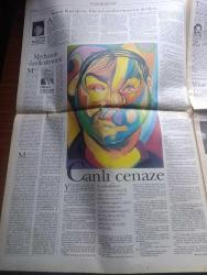 Pazar Postası Gazetesi - Turkish Newspaper - 26 Kasım 1994 - Sayı 49 - Tansu Çiller 1995'e de damgasını vuracak yazan Cengiz Kuşçuoğlu - sosyal liberalizm liberal modernizasyon derken yazan Canan Barlas - medyanın özelleştirmesi yazan Hikmet Özdemir - Işık İnselbağ ile söyleşi Wharton'un başarısı - enflasyondan enflamasyona yazan Yağmur Atsız - Alarko ABB işbirliği - ekonomiyi belirsizlik yönetiyor yazan Şeref Oğuz - filozof iktisatçı İdris Küçükömer halk demokrasi istiyor mu yazan Nihal Mete - milliyetçilik yazan Doğu Ergil - dünya gene bloklaşıyor yazan Sami Kohen - Türkiye ekonomisinde 1995 beklentileri yazan Bilge Okay - pis hava sigaradan beter bir öldürücü yazan Dinçer Güner - Yunan sinemasının genç yönetmeni Sotoris Goritsas'ın kardan gelenler filmi fotoğraf - Forrest Gump filmi - televizyon gazetecisi Can Dündar gerilla Savaşına var mısınız röportaj Nihal Mete - Kartaca 94 yazan Burçak Evren - yeni çıkan kitaplar Atilla Dorsay Ajda Pekkan'ın yüzü ya da değişimler çağı