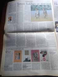 Pazar Postası Gazetesi - Turkish Newspaper - 26 Kasım 1994 - Sayı 49 - Tansu Çiller 1995'e de damgasını vuracak yazan Cengiz Kuşçuoğlu - sosyal liberalizm liberal modernizasyon derken yazan Canan Barlas - medyanın özelleştirmesi yazan Hikmet Özdemir - Işık İnselbağ ile söyleşi Wharton'un başarısı - enflasyondan enflamasyona yazan Yağmur Atsız - Alarko ABB işbirliği - ekonomiyi belirsizlik yönetiyor yazan Şeref Oğuz - filozof iktisatçı İdris Küçükömer halk demokrasi istiyor mu yazan Nihal Mete - milliyetçilik yazan Doğu Ergil - dünya gene bloklaşıyor yazan Sami Kohen - Türkiye ekonomisinde 1995 beklentileri yazan Bilge Okay - pis hava sigaradan beter bir öldürücü yazan Dinçer Güner - Yunan sinemasının genç yönetmeni Sotoris Goritsas'ın kardan gelenler filmi fotoğraf - Forrest Gump filmi - televizyon gazetecisi Can Dündar gerilla Savaşına var mısınız röportaj Nihal Mete - Kartaca 94 yazan Burçak Evren - yeni çıkan kitaplar Atilla Dorsay Ajda Pekkan'ın yüzü ya da değişimler çağı