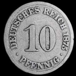 LOT.17 » Almanya İmparatorluğu 1875 10 Pfennig