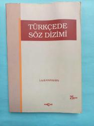 TÜRKÇEDE SÖZ DİZİMİ