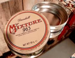 1960'LAR DUNHILL MY MIXTURE 965 PİPO TÜTÜN KUTUSU