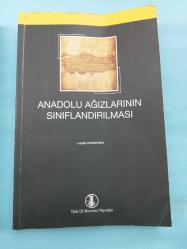 ANADOLU AĞIZLARININ SINIFLANDIRILMASI