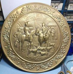 AVRUPA PİRİNÇ PRES BASKI AV SAHNESİ PANO