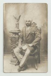 LOT.1 » HİNDİSTAN SİH KÜLTÜRÜNDEN ARKASI YAZILI ORİJİNAL FOTOĞRAF...