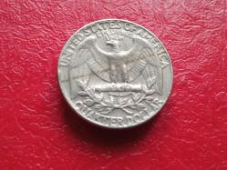 USA; ¼ QUARTER DOLAR 1974